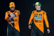 Lando Norris and Oscar Piastri of McLaren - Source: Getty